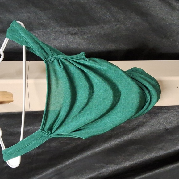 Shein Teal Sleeveless Crop Top (Lightweight ) - Picture 4 of 6